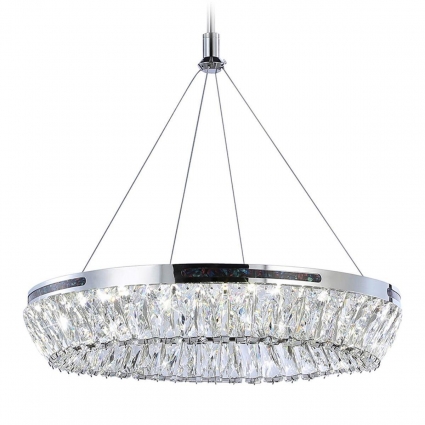 Подвесной светодиодный светильник Ambrella light Traditional TR5022 в стиле модерн, цвет хром