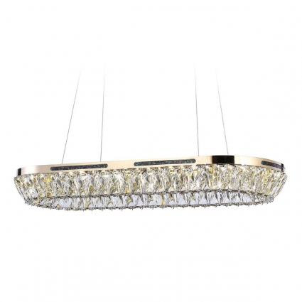 Подвесной светодиодный светильник Ambrella light Traditional TR5025 в стиле модерн, цвет золотой