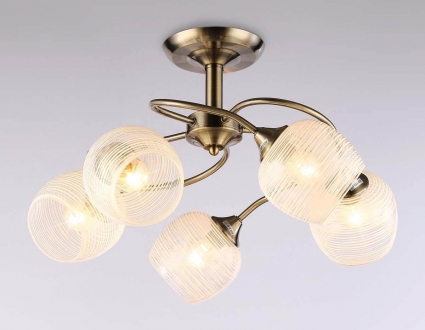Потолочная люстра Ambrella light Traditional TR3199 в классическом стиле, цвет бронза