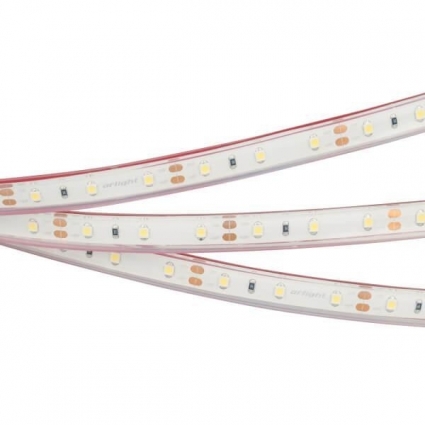 Светодиодная влагозащищенная лента Arlight 4,8W/m 60LED/m 2835SMD холодный белый 5M 034006, цвет белый, мощность 24 Вт