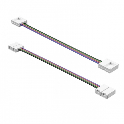 Соединитель гибкий/кабель питания для ленты Lightstar 12V 5050LED цветной RGB 408111 цвет белый