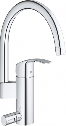 Смеситель для кухни Grohe Eurosmart 33490002 однорычажный, хром
