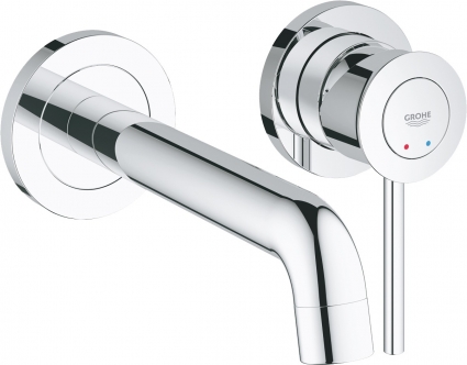 Смеситель для раковины Grohe BauClassic 20292000 С ВНУТРЕННЕЙ ЧАСТЬЮ однорычажный, хром