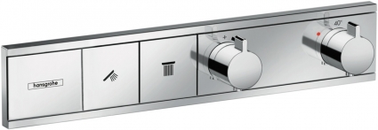 Термостатический смеситель Hansgrohe RainSelect 15380000 для душа термостат, хром