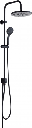 Душевая стойка ESKO ST1550 Black цвет черный, штанга 97 см, шланг 150 см