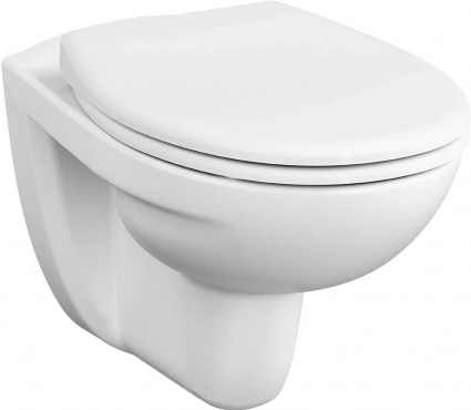 Унитаз подвесной VitrA S10 7855B003-0075 белый, овальный, 35.5x53.5 см