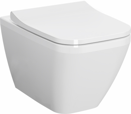 Унитаз подвесной VitrA Integra Square 7082B003-0075 белый, прямоугольный, 36.5x54.5 см