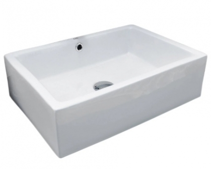 Накладная раковина Gid N9129 51х35.5 белая прямоугольная, цвет белый
