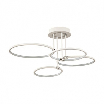 Потолочная светодиодная люстра Lumion Ursula 5282/96CL в стиле Хай-тек, цвет белый