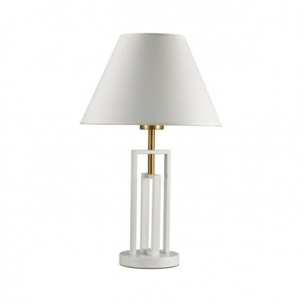 Настольная лампа Lumion Fletcher 5291/1T в стиле модерн, цвет белый