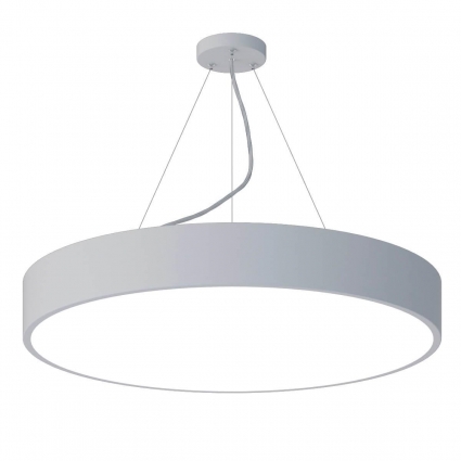 Подвесной светодиодный cветильник Geometria ЭРА Ring SPO-131-W-40K-045 45Вт 4000К белый Б0050558 в стиле модерн, цвет белый