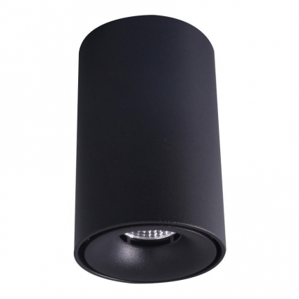 Потолочный светодиодный светильник Elvan NLS-T0155-8W-WW-BLK в современном стиле, цвет черный