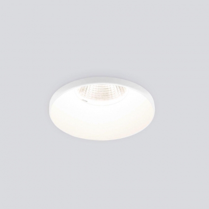 Встраиваемый светодиодный светильник Elektrostandard Nuta 25026/Led 7W 4200K WH белый 4690389177330 в современном стиле, цвет белый