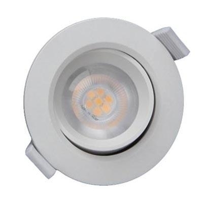 Встраиваемый светодиодный светильник Deko-Light SMD-68-230V-2700K-rund 565337 в современном стиле, цвет белый