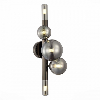 Бра ST Luce Cielo SL1509.401.05 в современном стиле, цвет черный, мощность 25 Вт