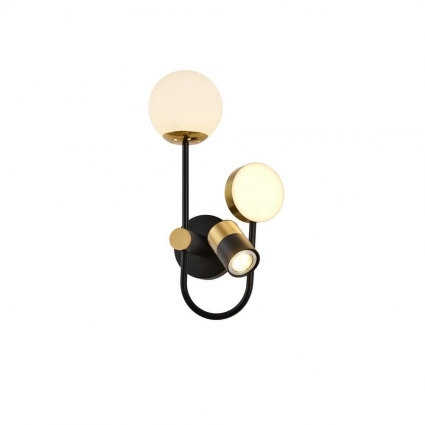 Бра Omnilux Grado OML-00801-30 в стиле модерн, цвет черный