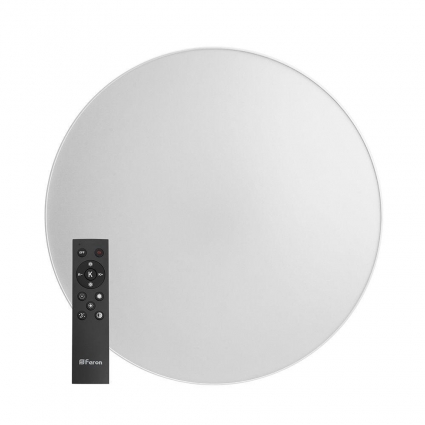 Потолочный светодиодный светильник Feron Simple matte AL6200 48070 в современном стиле, цвет белый