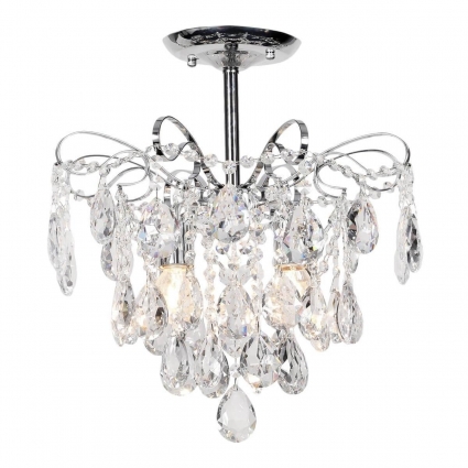 Потолочная люстра Escada Crown 682/4PL Chrome в классическом стиле, цвет хром