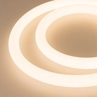 Светодиодная влагозащищенная лента Arlight 14,4W/m 336LED/m 2835SMD теплый белый 5M 036275, цвет белый, мощность 72 Вт