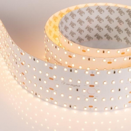 Светодиодная лента Arlight 30W/m 420LED/m 2835SMD теплый белый 2,5M 021208(2), цвет белый, мощность 75 Вт