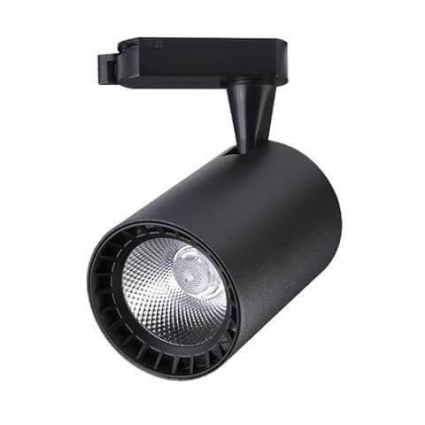 Трековый светодиодный светильник Horoz Lyon 10W 4200K черный 018-020-0010 HRZ00002606 в современном стиле, цвет черный