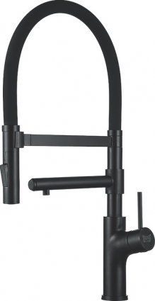 Смеситель для кухни Zorg Inox SZR-1010 GRAFIT графит однорычажный, черный