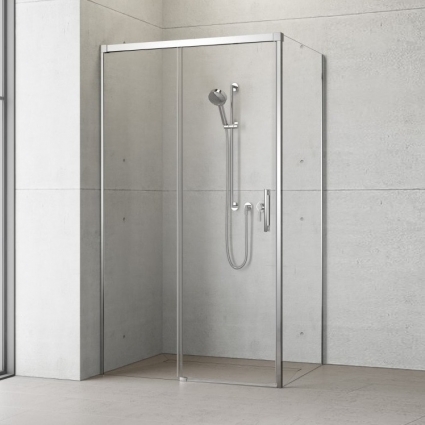 Душевой уголок Radaway Idea KDJ 100x75 L прямоугольный, двери раздвижные