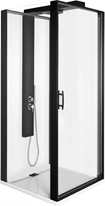 Душевая кабина VitrA Zest 56930024000 90x90 см, L, квадратная, поддон низкий