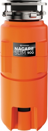 Измельчитель отходов Omoikiri Nagare slim 900 расчитан на 3-4 человека, мощность 550 Вт