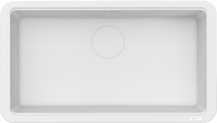 Мойка кухонная Omoikiri Tarento 83-WH белая матовая, прямоугольная, 83.8x48.3 см