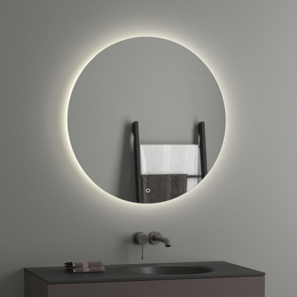 Зеркало круглое Evoform Ledshine BY 2645 80x80 в современном стиле