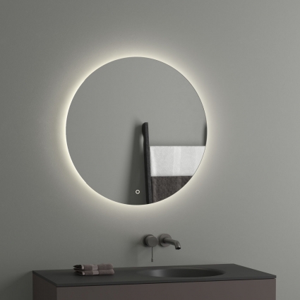 Зеркало круглое Evoform Ledshine BY 2644 70x70 в современном стиле