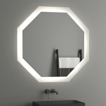 Зеркало Evoform Ledshine BY 2507 100х100 в современном стиле