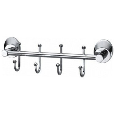 Крючок Fixsen Europa FX-21805-4 хром,  в современном стиле