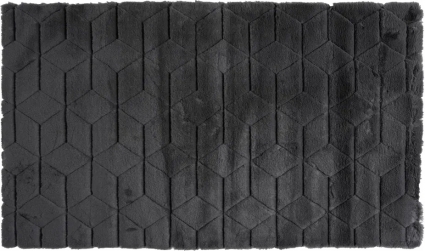 Коврик Fixsen Diamont FX-9050V 120x70, графит в современном стиле