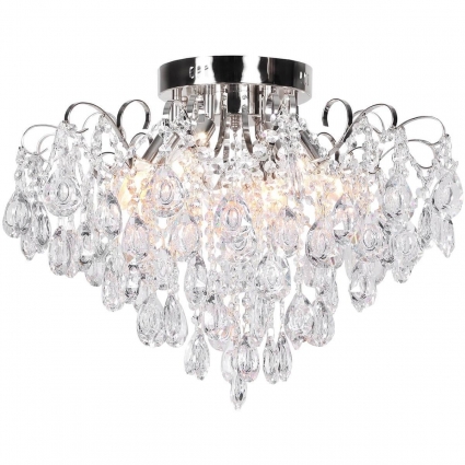 Потолочная люстра Escada Gertrude 1120/6PL Chrome в стиле модерн, цвет хром