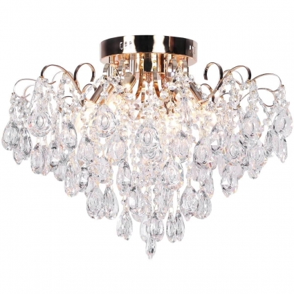 Потолочная люстра Escada Gertrude 1120/6PL Gold в стиле модерн, цвет золотой