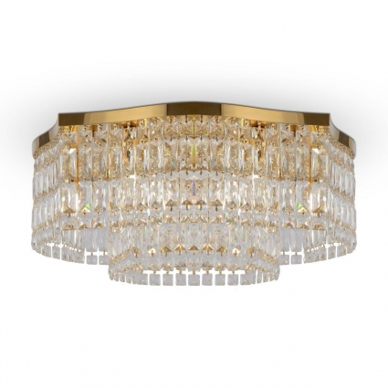 Потолочная люстра Maytoni Dune DIA005CL-10G в классическом стиле, цвет золотой