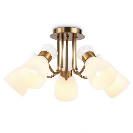 Потолочная люстра Ambrella light Traditional TR3218 в стиле модерн, цвет белый