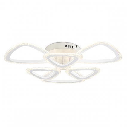 Потолочная светодиодная люстра Ambrella light Acrylica Original FA4512 в стиле Хай-тек, цвет белый