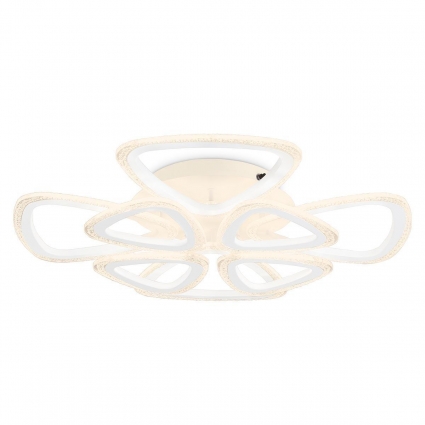 Потолочная светодиодная люстра Ambrella light Acrylica Original FA4515 в стиле Хай-тек, цвет белый