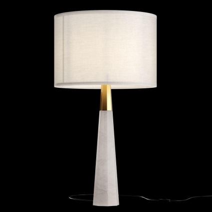 Настольная лампа Maytoni Bianco Z030TL-01BS1 в стиле модерн, цвет белый
