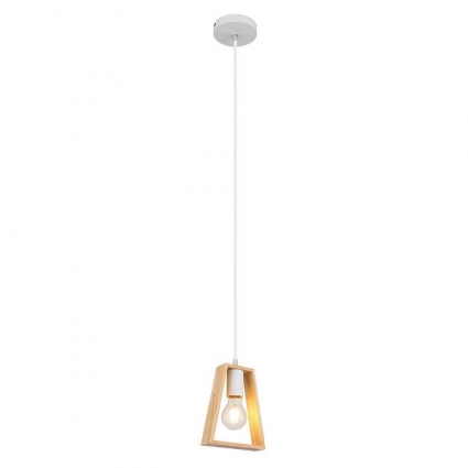 Подвесной светильник Arte Lamp Brussels A8030SP-1WH цвет дерево, мощность 60 Вт