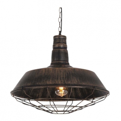 Подвесной светильник Lumina Deco Arigio LDP 6862-350 O.GD в стиле лофт, цвет коричневый