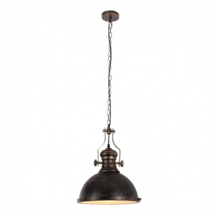 Подвесной светильник Lumina Deco Eligio LDP 6863-1 O.GD в стиле лофт, цвет коричневый