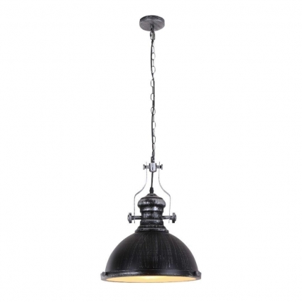 Подвесной светильник Lumina Deco Eligio LDP 6863-1 O.SL в стиле лофт, цвет серый
