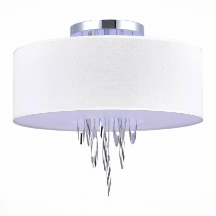 Потолочный светильник ST Luce Nettuno SL1353.102.03 в стиле арт-деко, цвет белый