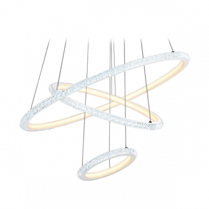 Подвесной светодиодный светильник Ambrella light Acrylica Original FA9561 в стиле Хай-тек, цвет белый