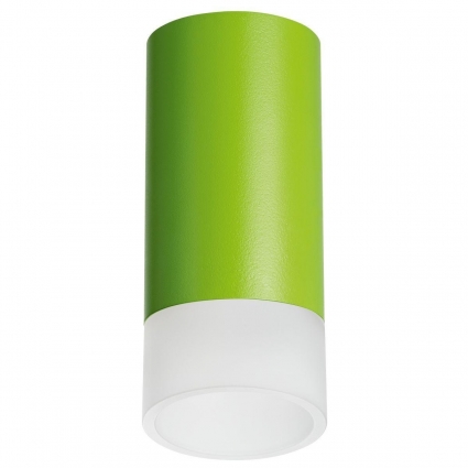 Потолочный светильник Lightstar Rullo (214434+202431) R43431 в современном стиле, цвет зеленый