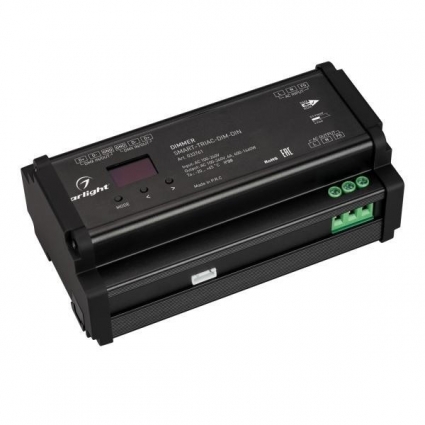 Диммер Arlight Smart-Triac-Dim-Din 033761 в современном стиле, цвет черный